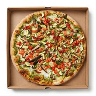 Gourmet Veggie Pizza