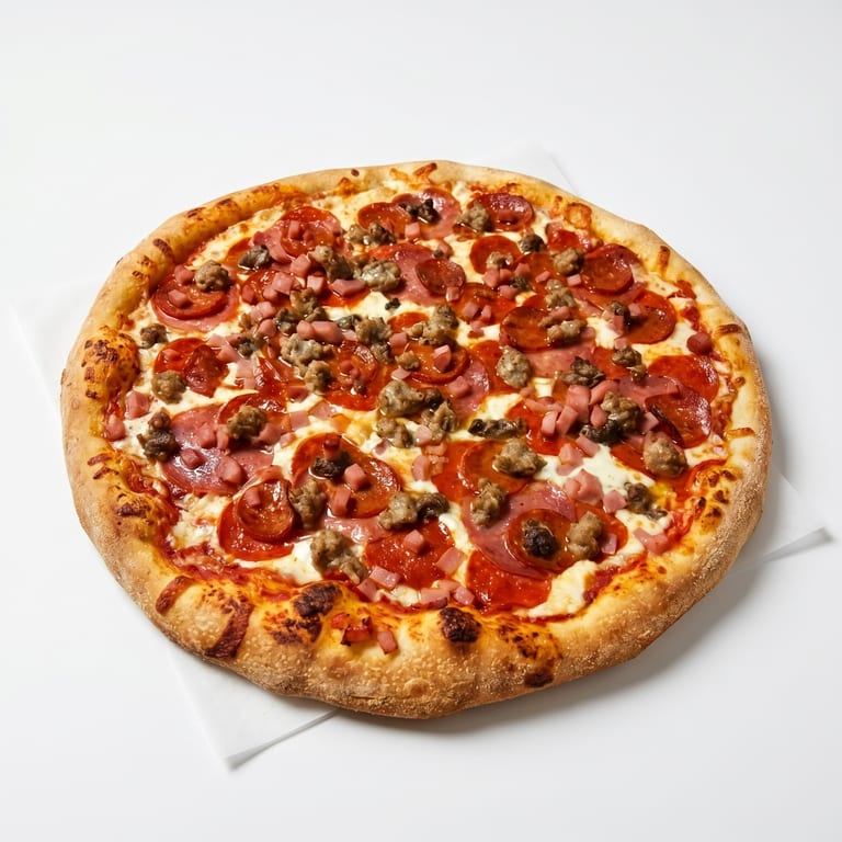 Indulge in Meat Lovers Pizza